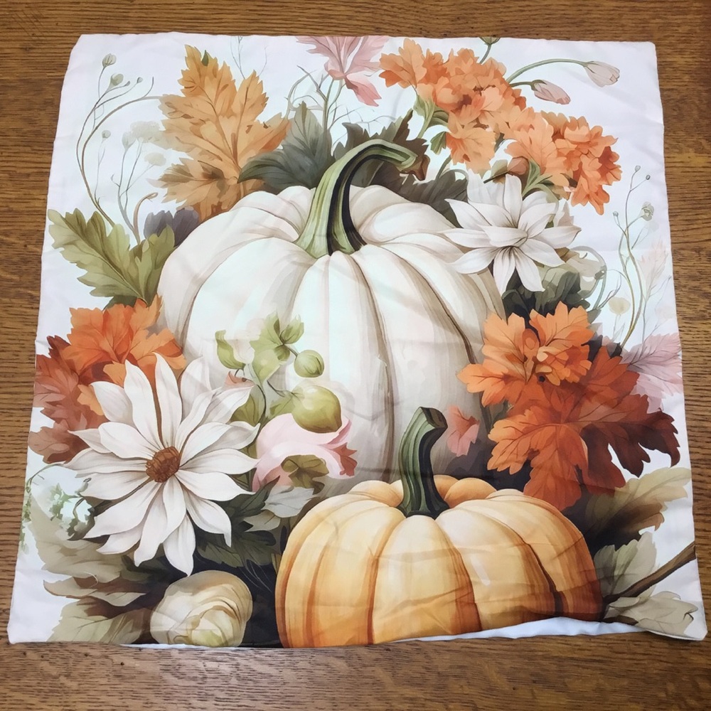 Fall Accent Pillow Cover